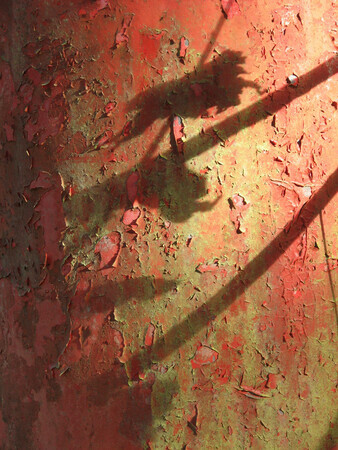 Shadow on Red Rust